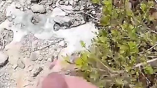 Wife Sharing on Nudist Beach While Hubby Records, Teenage Slut Gets Fucked by a Random Guy on a Nudist Beach