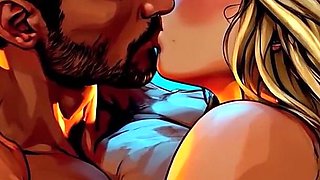 Blond Jasmine and Robert Sex on the Roof, Deep Throat Sucking Dick, Big Tits Curvy Woman, Creampie Anal Hard Sex