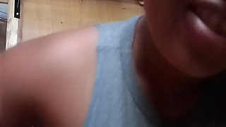 Dominican piling hard on bed violetahotvip