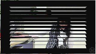 Incompetent Employee Turned Into Human Chair, Sadistic Female Office Worker Sits on His Face or Back and Does Desk Work as Usual