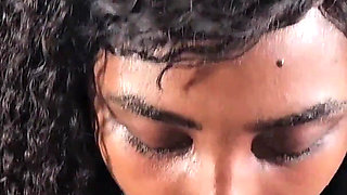 POV BBC Ebony Couple Fuck and Smoke Session