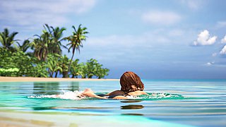 Mrs. Keagan Enjoying Her Vacation
