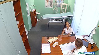 Dinking around hot new nurse gets the hardcore she was looking for - fake health center