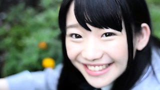 Japanese fingering hairy cunt