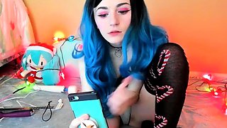 Emo Teen Becka Solo Webcam Masturbation Porn