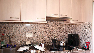 Woman Transformed Into a Robot, a Pleasure_cleaning Mach