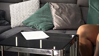 Mexicana blowjob with her big boobs