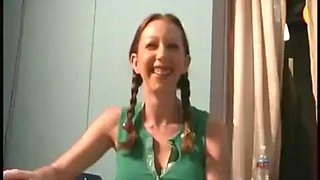 Teacher threesome: Blowjob, Blonde  Mature Porn
