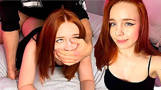 Teenage Couple in Love Insanely Want Sex