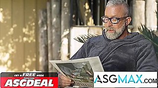 Mature Bear Lives Out Fantasy & Fucks Hot Neighbor