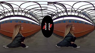 Daisy Lee - Public; Big Tit Blonde Babe Solo - Sexlikereal