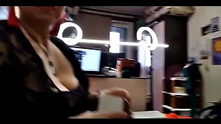 Mature Russian AimeeParadise Tests Nipple Clamps and Clit Toys - Ends with Hot Fucking and Sperm Creampie