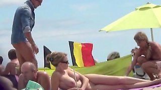 Incredible Nudist Cap Agde french 2015 Beach Part2