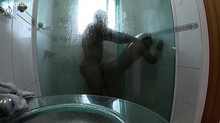 After intense anal sex the young chick wants more in the bathroom - Nands Ninfetinha