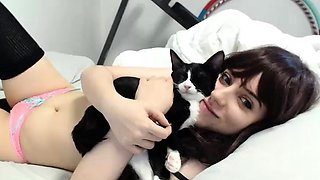 Amateur Teen georgeus brunette 1