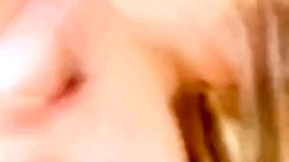 Teen first bdsm spanking in my face, deep throat ,split and cum swallow