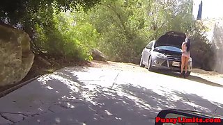 Dominated slut fucked aggressively