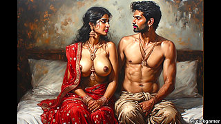 Bhabhiji wants her daughter&#039;s boyfriend&#039;s cock as she watches her getting fucked by his huge massive cock