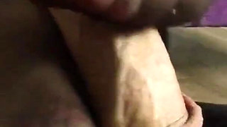 MILF in Stockings Make Feet Job and I Get Cumshoot on My Feet