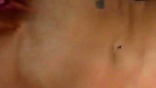Brunette teen Suzanne Kelly sucks and fucks cock that cums