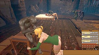 Goblin cave, hentai, porno game