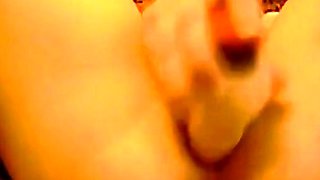 Russian Amateur Plays With Dildo On Webcam