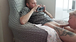 A friend jerks me off and my dick sucks