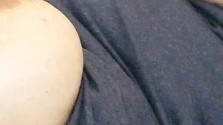 Squirting Orgasm of Horny Big Tits Busty Big Ass MILF Leg Shaking Orgasm Fingering Extreme Squirting All Over the Bed