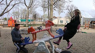 Melody Marks gets her pussy pounded in a steamy threesome