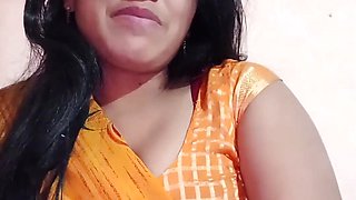 Desi Anal Indian taught Sanjana's husband how to have sex and made him erect with obscene talk