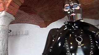 pleasing fetish anal actions with latex and bdsm