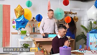 Brazzers - birthday fest turns into Chloe Surreal getting pounded in the bootie by her boyfriend's stepbro