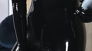 Big Boob Catsuit and a Magic Wand