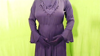 Indian beautiful hijabi muslim couple thirsty for fuck
