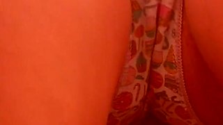 Wow! Orgasm in the Bus. When the Ride Is Enjoyable. Red Pussy Under Skirt