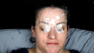 Dirty Dees Facial Cum Compilation 42 - Amateur Brunette Gets Huge Load Blast