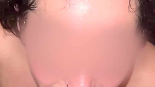 Night Club Chick Rides Cock for a Facial