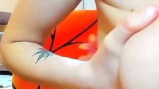 Boobs Sucking, Dripping Milk, Pussy Play, Masturbating with Fingers, Putting in Black Bra & Panties!