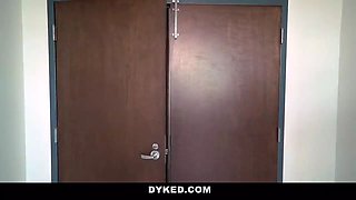 Dyked - cougar professor (Sara Jay) fucks Tiny Teen (Lola Fae)
