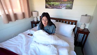 BRATTY BIG TITTY LATINA STEP SIS wanted to FUCK in a national park - Cami Strella