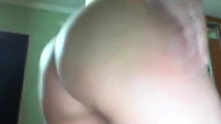 Pregnant Russian on Webcam Shows Nipples and Pussy