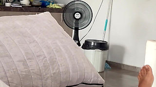 Stepbrother Helps Stepsister with Hot Photos Until She Eats Her Milk!