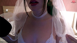 Horny bride wants to ride your cock on wedding night (ROLEPLAY-ASMR)