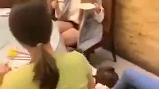 Chinese group feet lezdom lick shoe feet: Blowjob, Hardcore  Asian Porn