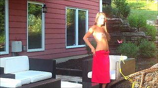 Wild Girl Brunette Solo Masturbation