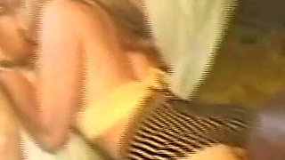 Two Fantastic MILFs Ass Fucked and Cummed in Mouth by Two Monster Black and White Cocks
