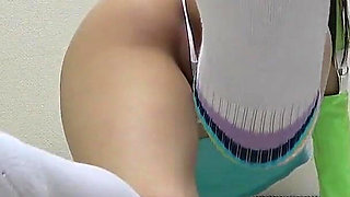 Girls Only Apartment in Japan, Big Tits Stick Out From Sexy Mini Dress, Thong Wedgie Camel Toe, and Girl Doing Tease Exercise