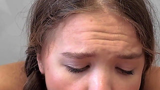 Couldn't Oppose of Stepsister's Blowjob