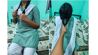 Desi Mili Bhabi Fucks Stepbrother Hard - Tight Pussy Squirts in Doggy Style - Indian Village Sex MMS