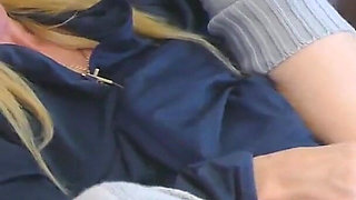 Moaning Orgasm Masturbating Pussy Play & Panty Sniffing Fingering with Close up POV